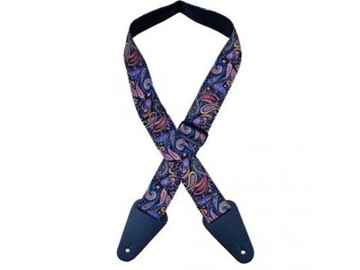 Rag Strap Paisley Blue