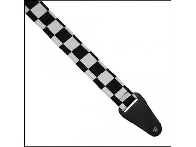 Rag Strap Black &amp; White Checker