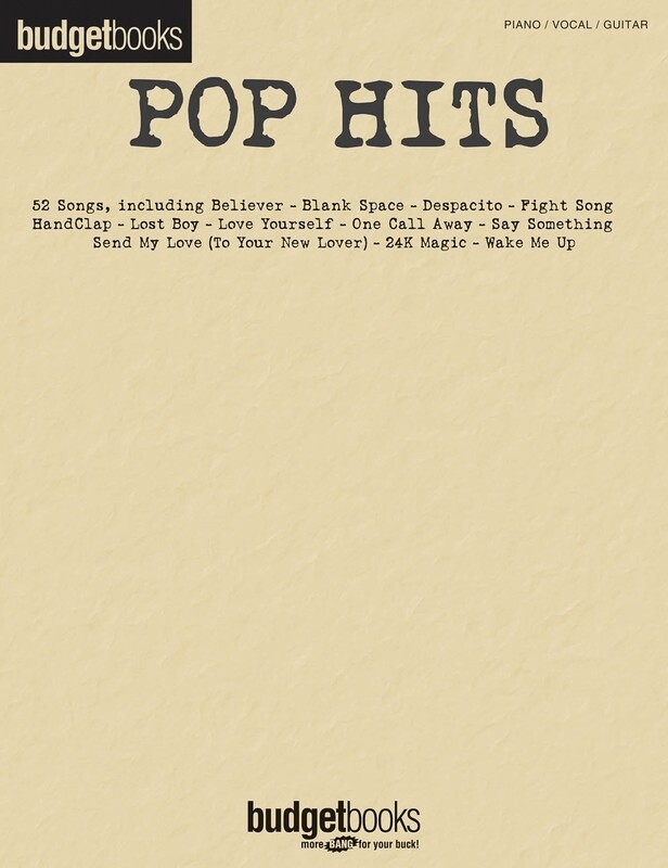 Budget Books Pop Hits PVG