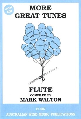 More Great Tunes for Flute Bk/CD