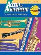Accent On Achievement Alto Sax Bk 1