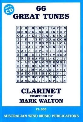 66 Great Tunes Clarinet