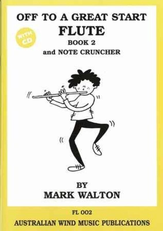 Off To A Great Start Flute Note Cruncher Bk2 Bk/CD