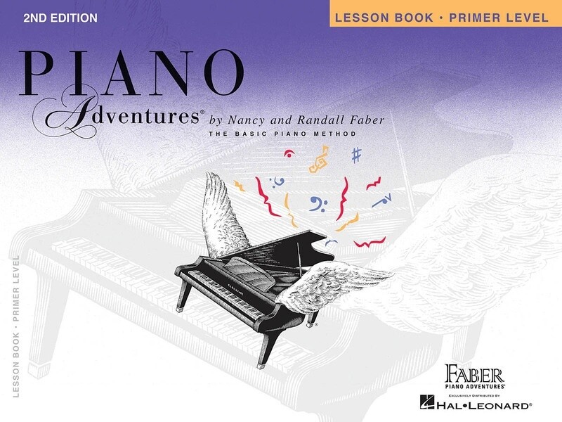 Piano Adventures Lesson Primer Level 2nd Edition