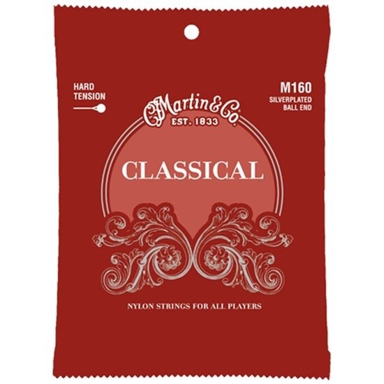 Martin Classical Guitar Strings Ball End High Tension