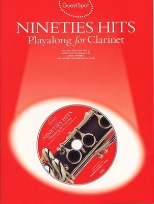 Ninties Hits Playalong for Clarinet