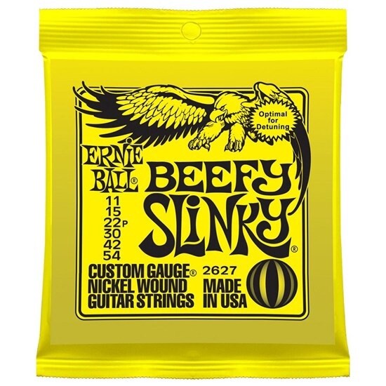 Ernie Ball Electric Guitar Strings Beefy Slinky 11-54