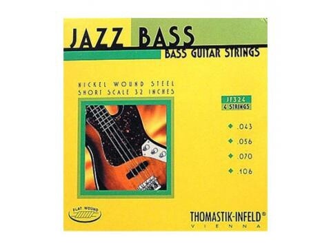 Thomastik Jazz Short Scale Flatwound Bass Strings 43-106