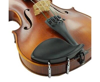 Violin Chinrest Dresden Style Ebony 4/4-3/4
