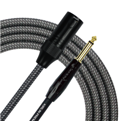 Kirlin Premium Plus 20ft XLR Male - Jack Mic Patch Cable