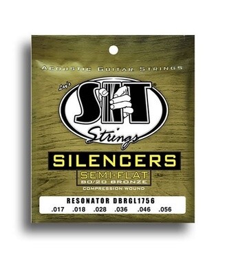 SIT Silencers 80/20 Golden Bronze Resonator String Set (17-56)