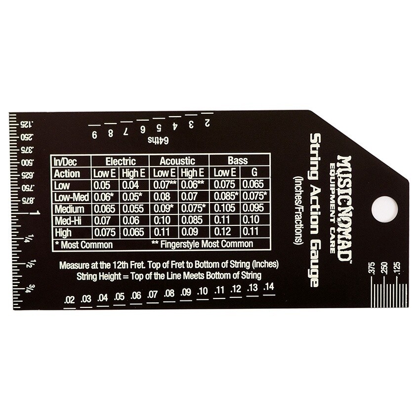Music Nomad String Height Action Guage