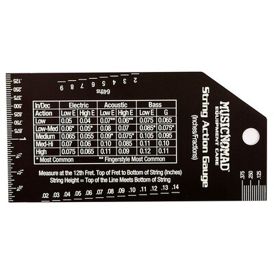 Music Nomad String Height Action Guage