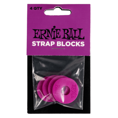 Ernie Ball Strap Blocks 4pk