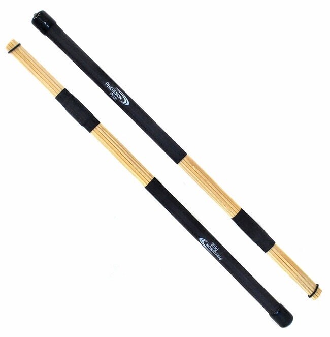 Percussion Plus Bamboo Drum Rods Foam Core  (15mm Head/400mm Length)
