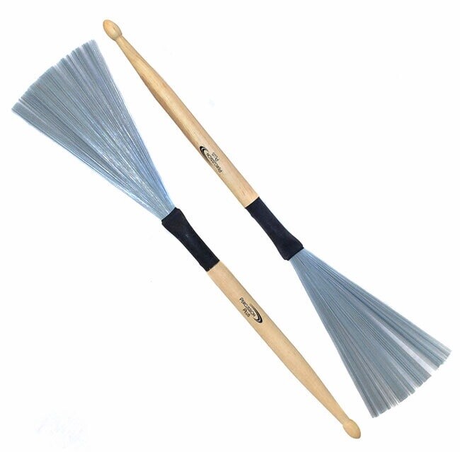 Percussion Plus Wire Drum Brushes with 5A Stick Ends