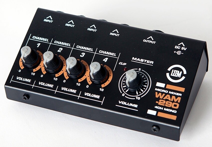 Leem 4 Channel Micro Mixer