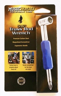 Music Nomad Premium 5/16&quot; Truss Rod Wrench with Magnetized Screwdriver