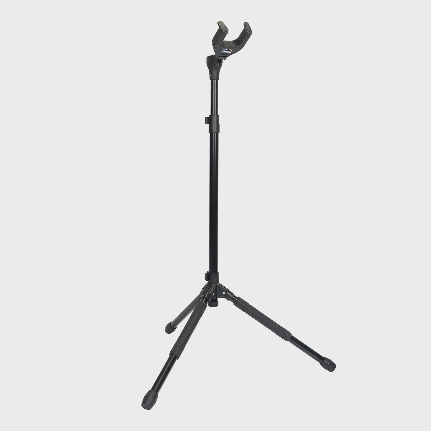 Fretz Heavy Duty Self-Locking Tripod Guitar Stand (Black)