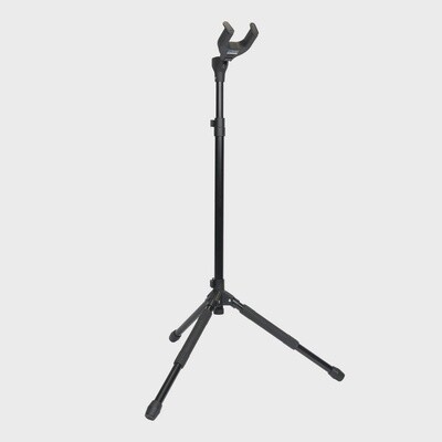 Fretz Heavy Duty Self-Locking Tripod Guitar Stand (Black)