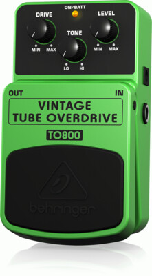 Behringer TO800 Vintage Tube Overdrive Pedal