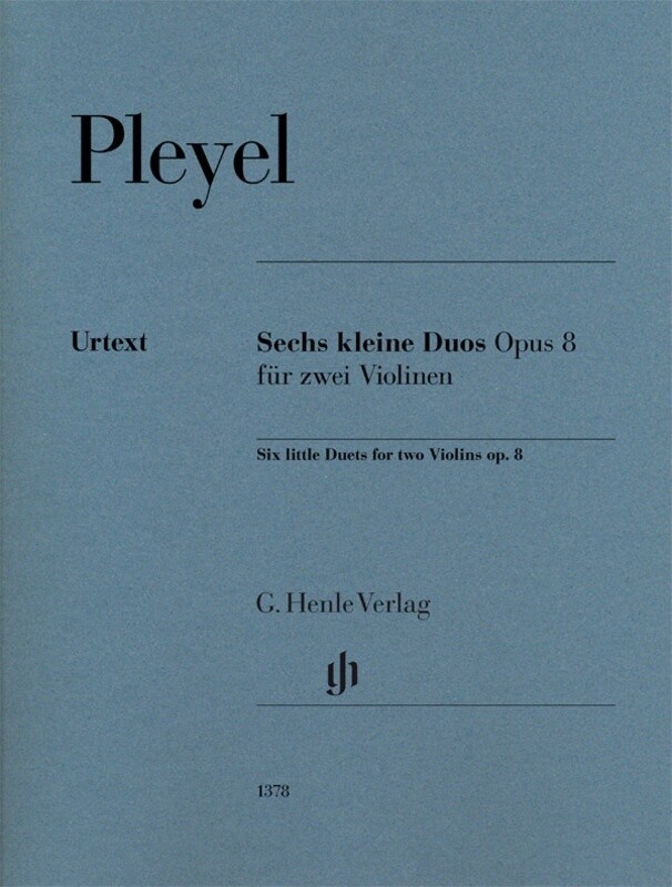 Six Little Duets Opus 8 Violin