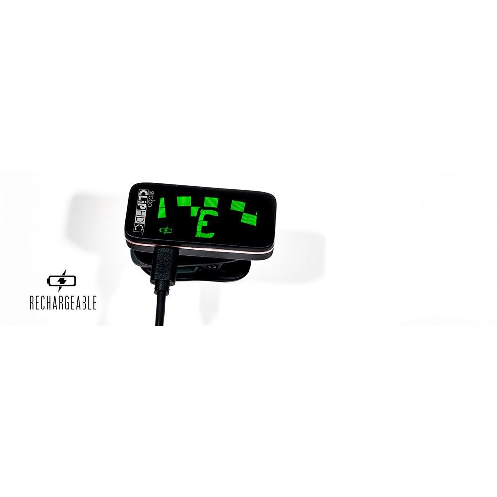 Peterson Clip On Strobe Tuner Rechargeable