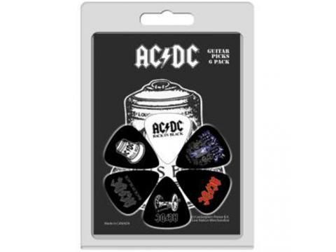 AC/DC 6 Pick Pack Style 3