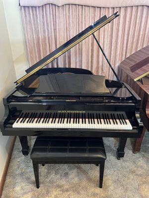 Alex Steinbach Grand Piano Ebony 189cm Pre-Loved