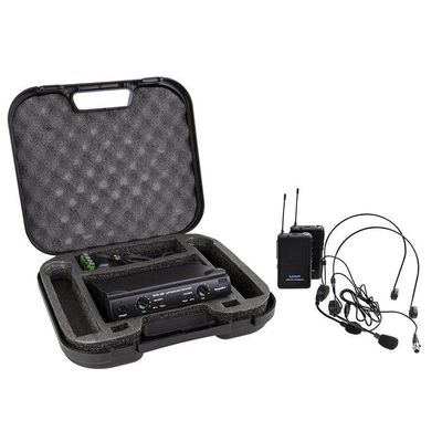 Soundart Twin Channel Wireless Microphone Set (Twin Bodypack)