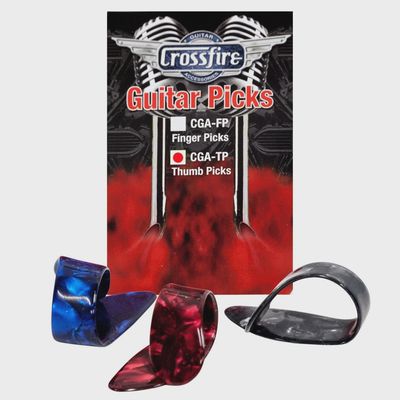 Crossfire Thumb Pick 3 Pack CGA-TP