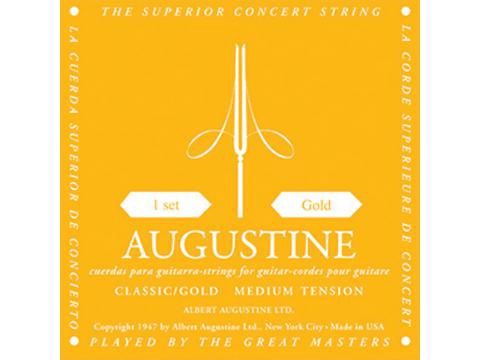 Augustine Gold Classical Guitar Strings Medium