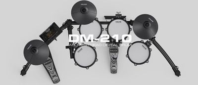 NU-X DM210 8 Piece Electronic Drum Kit with Mesh Heads
