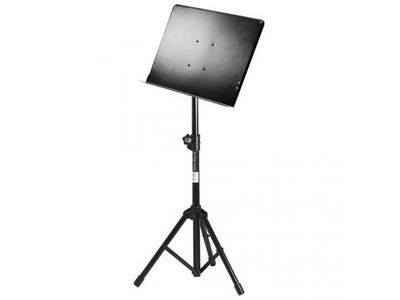 On Stage Prchestral Music Stand with Solid Bookplate