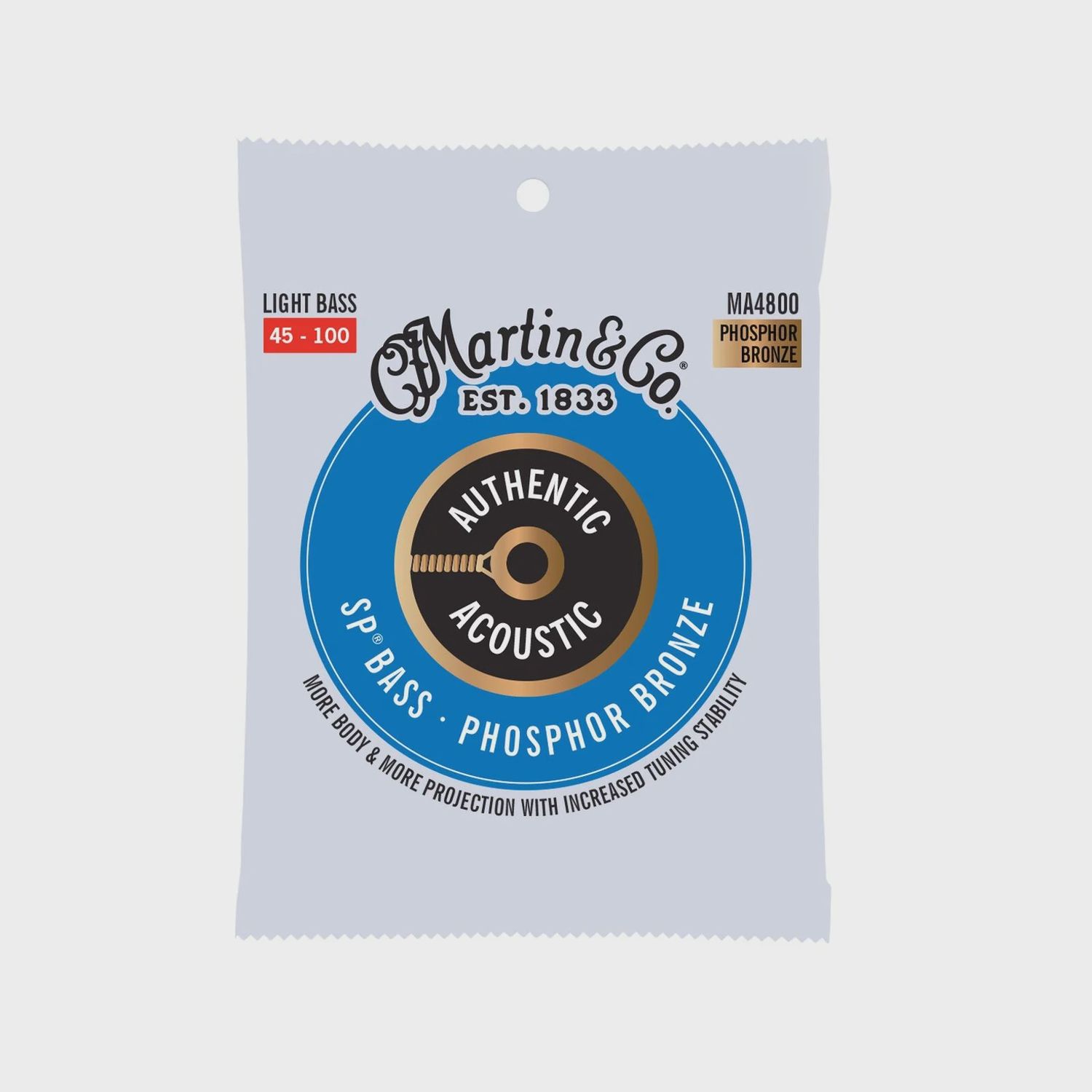 Martin SP Acoustic Bass Strings Light 45/100