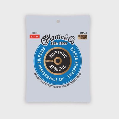 Martin SP Phosphor Acoustic Guitar Strings Light 12/54