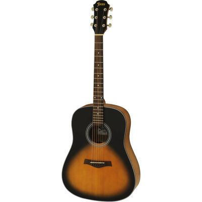 Fiesta Dreanought Acoustic Guitar Tabacco Sunburst