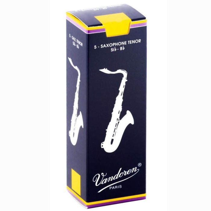 Vandoren Traditional Tenor Saxophone Reeds 2 5pk