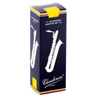 Vandoren Traditional Baritone Sax Reeds 2 5pk