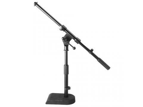 On Stage Mini Boom Mic Stand Weighted Base