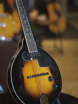 Rovner RM50E A Style Mandolin Tabacco Sunburst with Pickup