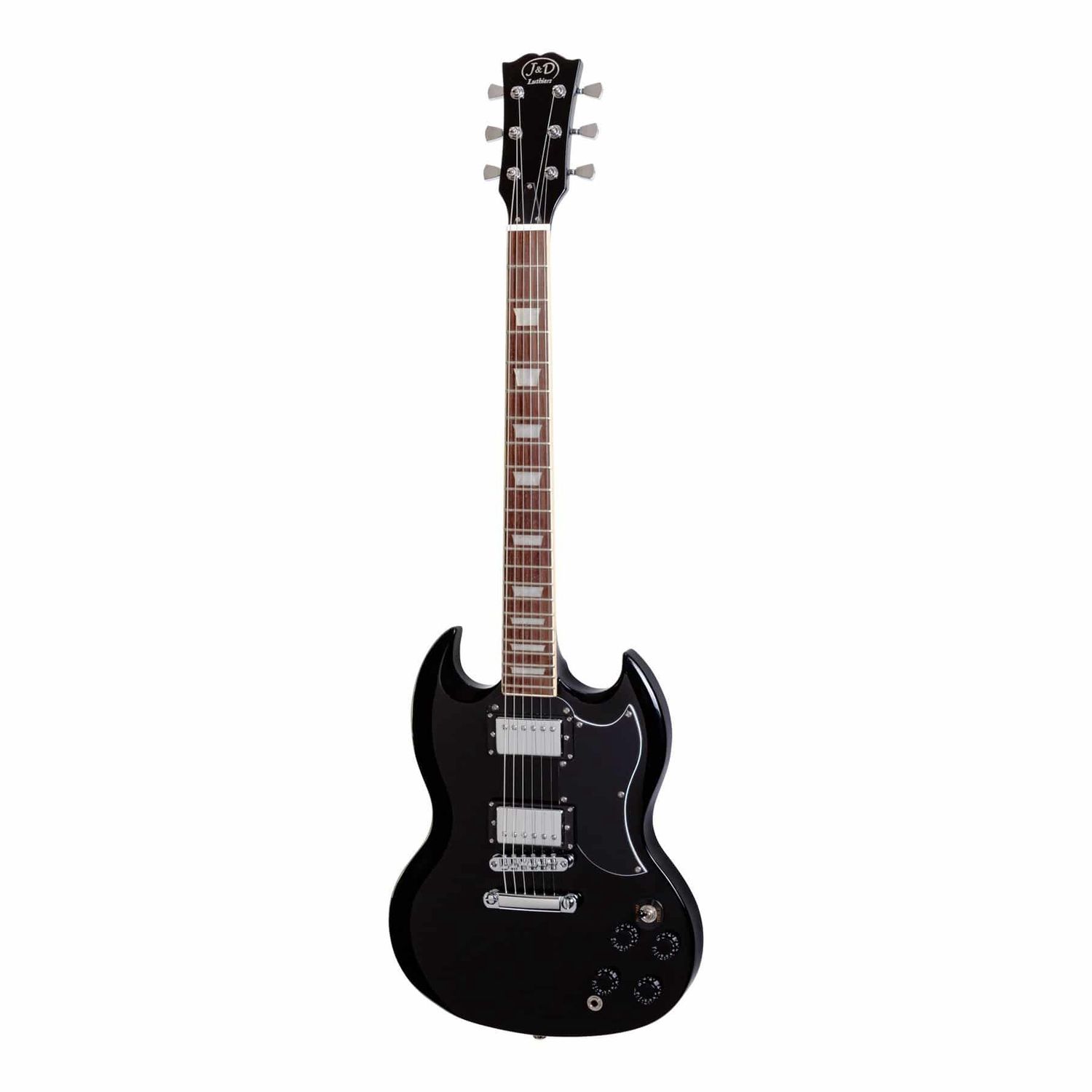 J&amp;D Luthiers SG-Style Electric Guitar (Black)
