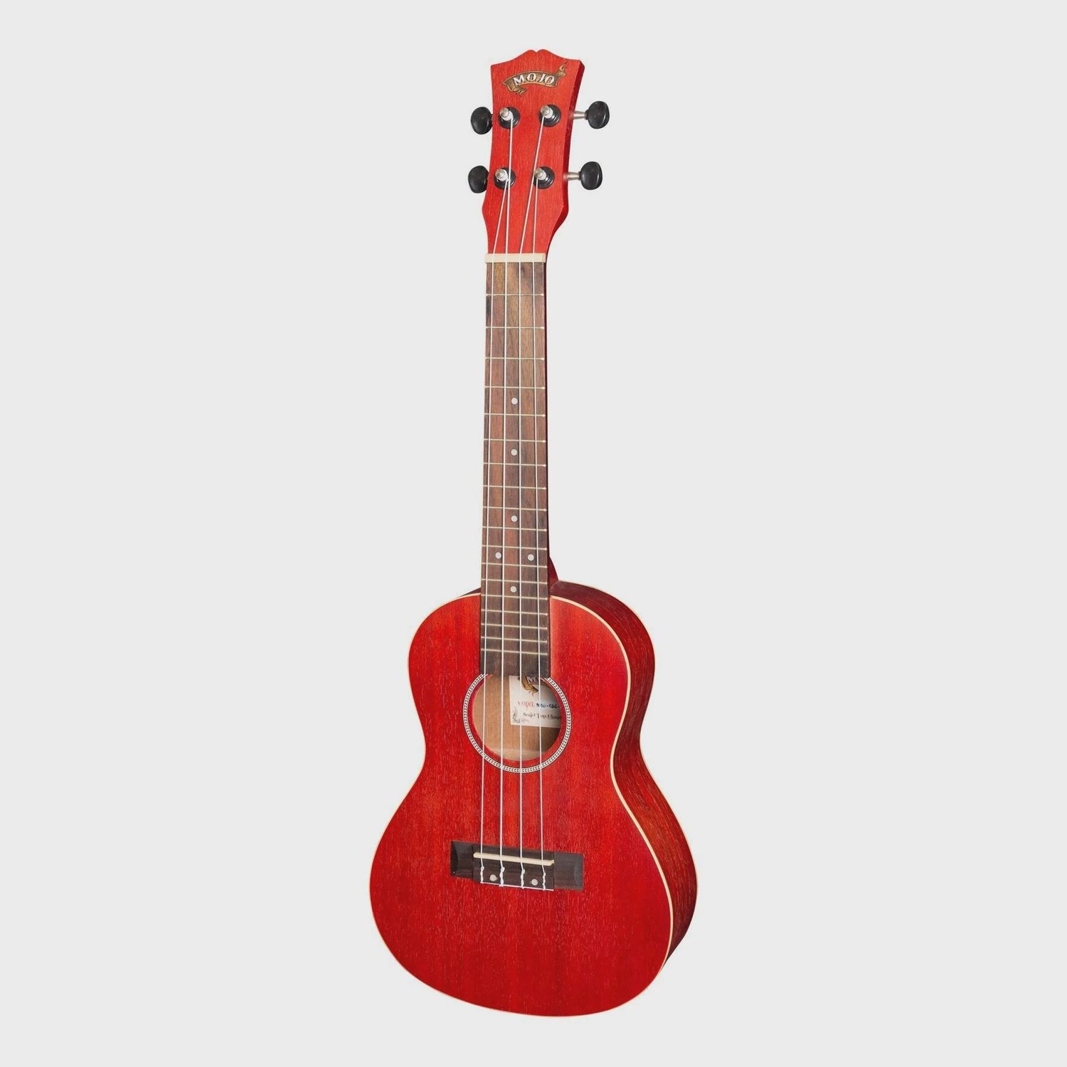 Mojo Concert Ukulele Wine Red