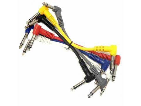 Leem 6" Patch Cable Right Angled 6pk