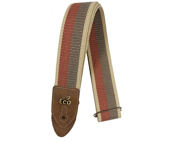 Basso EcoThread Guitar Strap, Style: Tan