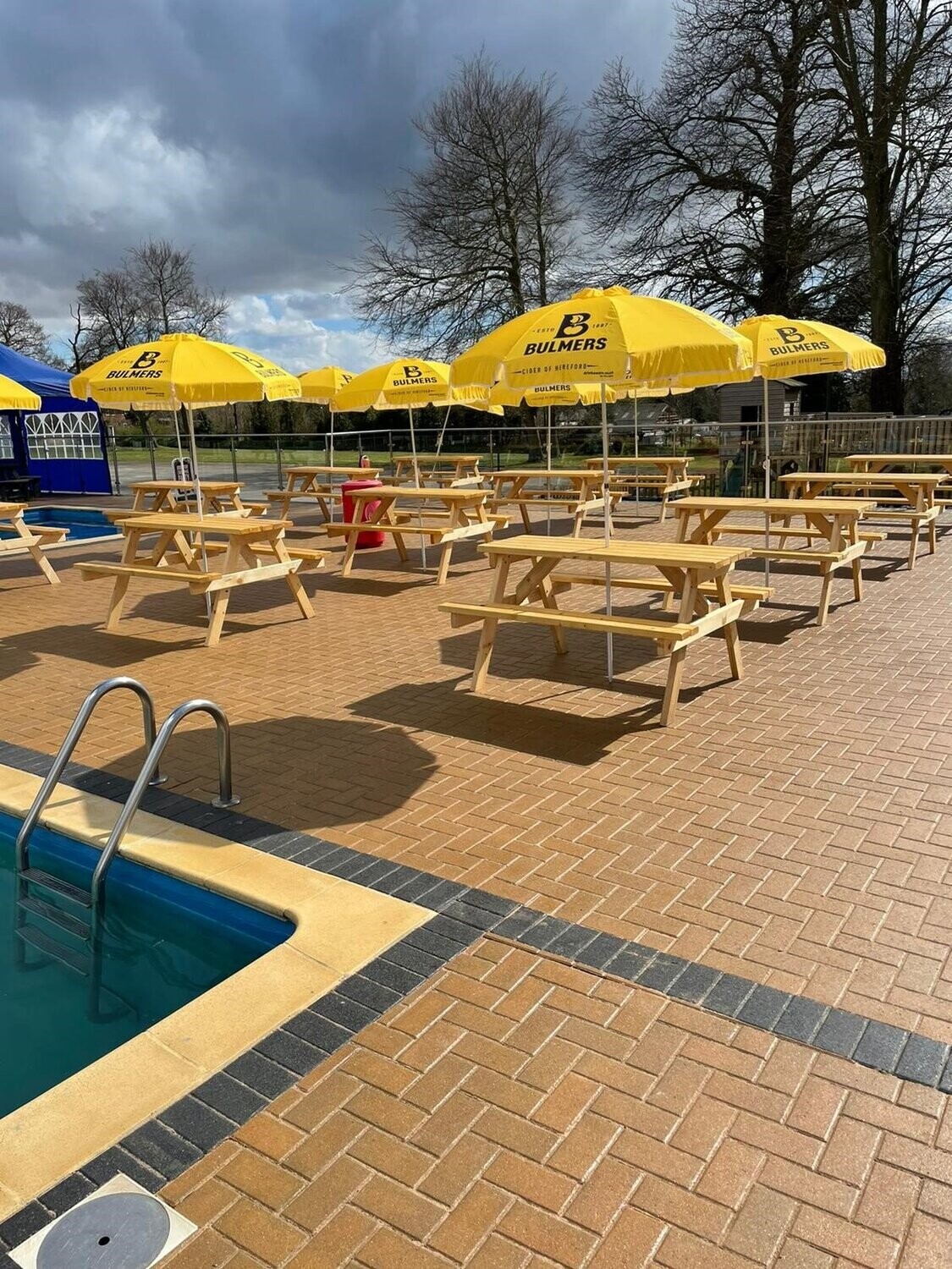 Poolside Table