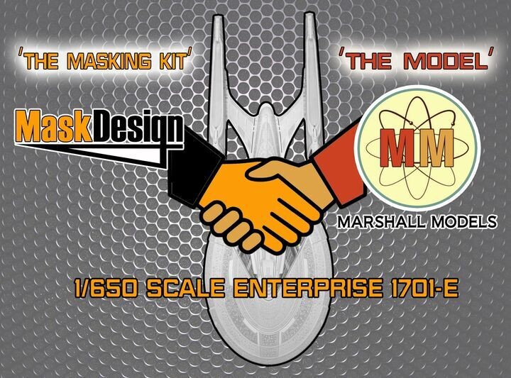 ENTERPRISE E MASKING KIT