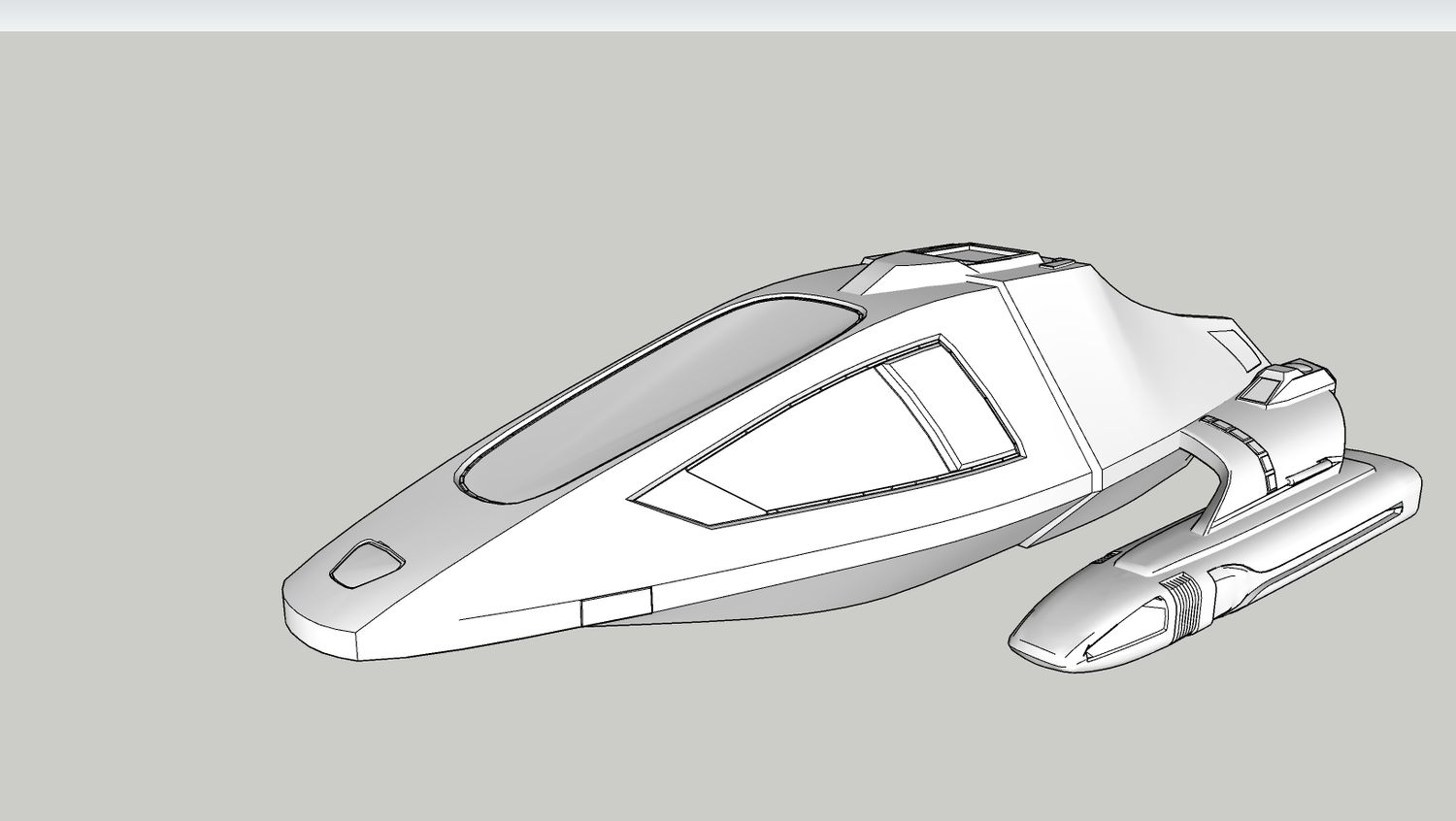 TYPE 9 SHUTTLE CRAFT 1/677 scale