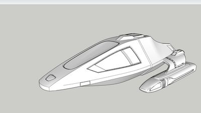 TYPE 9 SHUTTLE CRAFT 1/677 scale