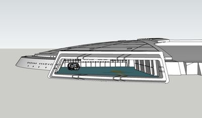 ENTERPRISE-B SAUCER SHUTTLE BAYS